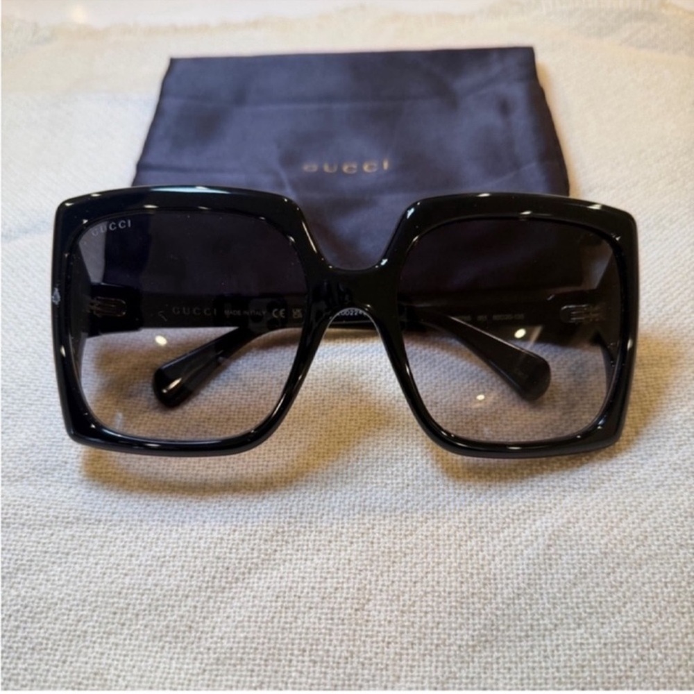 Gucci Sunglasses – Black (Style GG0876S)